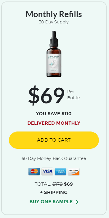 zencortex price 1 bottle